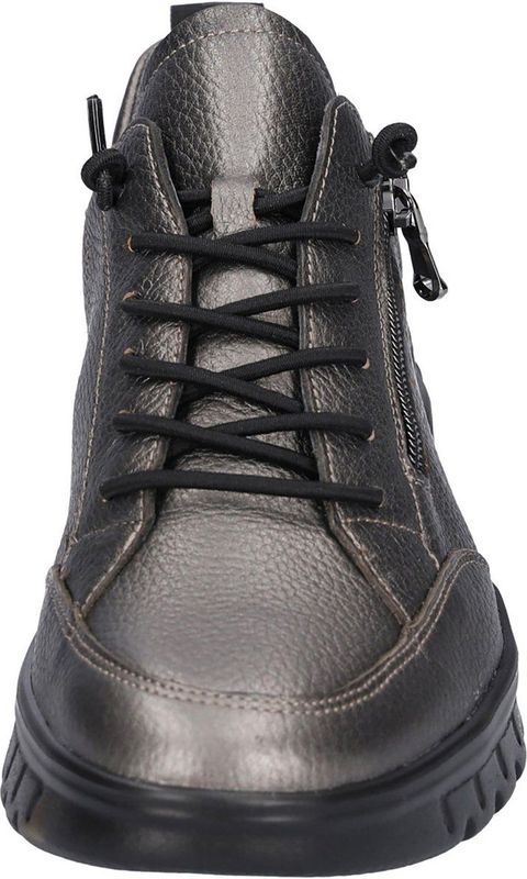 WALDLÄUFER - Sportieve Veterschoen - Grijs - Leer - Wide Fit