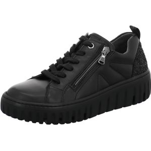 Waldläufer - 941003 Softlamm Galactica - Sneakers - Schwarz - Materiaal Softlamm