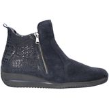 Waldläufer - Himona - Loafers - Schwarz - Rubber - Uitneembaar Voetbed