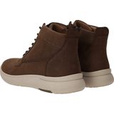 Waldläufer - Casual Veterschoenen - Leer - Zwart - Chroomvrij Leer