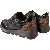 Waldlaufer K-Ramona Veterschoenen Laag - zwart - Maat 4