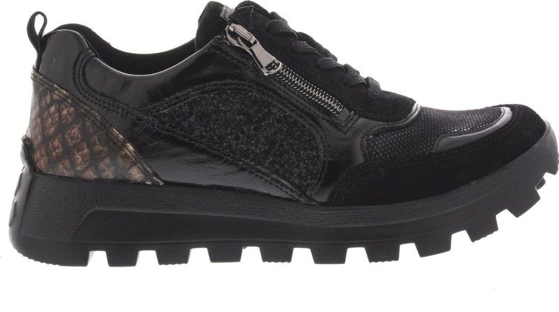 Waldlaufer K-Ramona Veterschoenen Laag - zwart - Maat 4