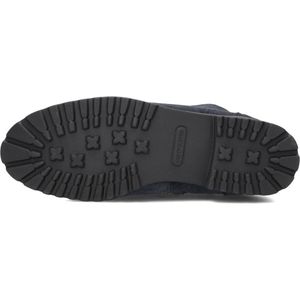 Waldläufer - Veterboots - Blauw - Suède