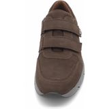 Waldläufer - Haslo - Herenschoenen - Denver Schlamm - Nubuck Leer - Klittenbandsluiting