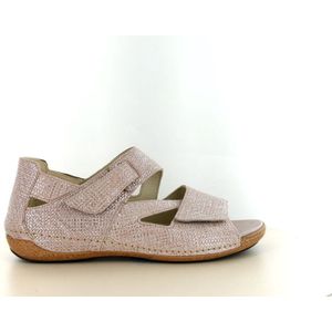 Waldlaufer - H Heliett - Sandalen - Oud Roze - Nubuck - Orthopedisch