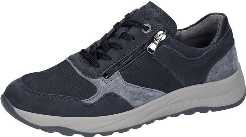 Waldlaufer - Tom 662001-405-537 - Sneakers - Donkerblauw - Comfortabel met Ritssluiting