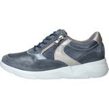 Waldlaufer - Funky - Sneakers - Blauw - Leer - Voetwijdte K
