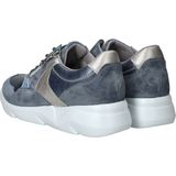 Waldlaufer - Funky - Sneakers - Blauw - Leer - Voetwijdte K