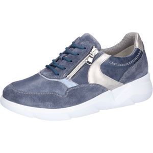 Waldlaufer - Funky - Sneakers - Blauw - Leer - Voetwijdte K