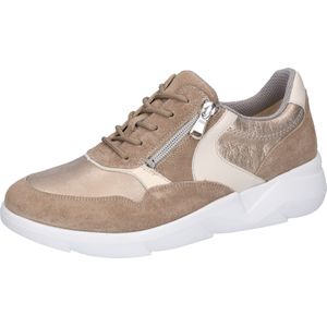 Waldläufer - K-FUNKY - Sneakers - Beige/goudkleur - Comfortschoen - Sleehak