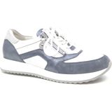 Waldläufer - 752004 Order Vega Eclis Pearl - Sneakers - Jeans Weiss Argento