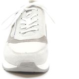 Waldläufer - Vicky - Sportieve Lage Dames Veterschoen - Beige - Leer/Suede