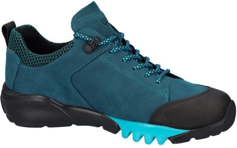 Waldläufer - H-Amiata - Dames Sneaker - Grijs - Leer