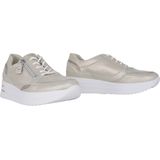 Waldläufer - H-Arianna - Dames Sneaker - Zilver - Kunstleer - Rits