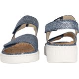 Waldläufer - H-Willow 955001-100-217 - Dames Sandaal - Wit - Leer