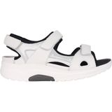 Waldläufer - H-Yvonne - Dames Sandaal - Wit - Leer - Klittenbandsluiting