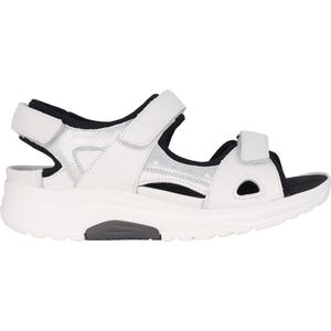 Waldläufer - H-Yvonne - Dames Sandaal - Wit - Leer - Klittenbandsluiting