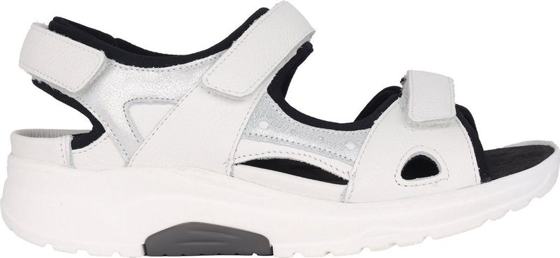 Waldläufer - H-Yvonne - Dames Sandaal - Wit - Leer - Klittenbandsluiting