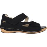 Waldläufer - Heliett - Dames Sandaal - Blauw - Nubuckleer