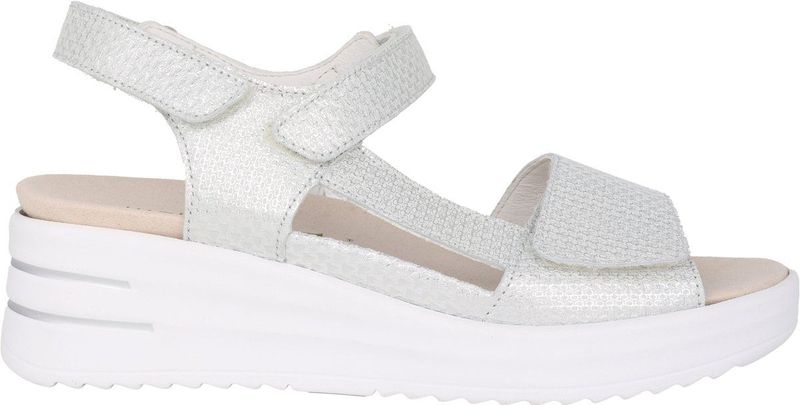 Waldläufer - H-Dina - Dames Sandaal - Zilver - Leer