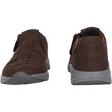 Waldläufer Haslo - Heren Sandaal - Bruin - Comfortbreedte H - Verstelbare Klittenbandsluitingen