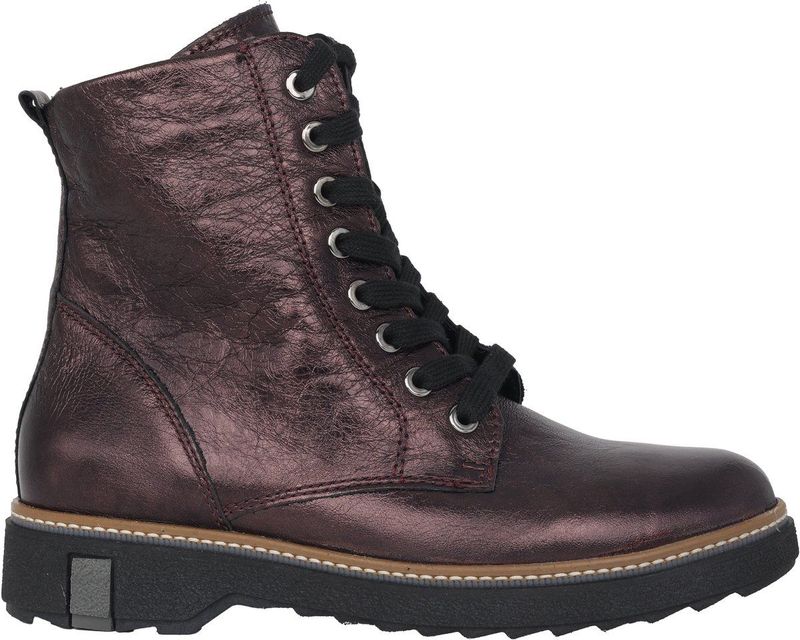 Waldläufer - Kitomi - Dames Laars - Paars - Patentleer