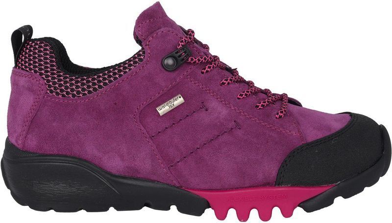 Waldläufer - H-Amiata - Dames Sneaker - Grijs - Leer