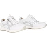 Merk - Design Sneakers - Effen - Leer - Middelhoge Hak