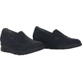 Waldläufer - H-Bruni - Dames Moccasin - Blauw - Nubuckleer