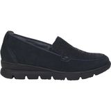 Waldläufer - H-Bruni - Dames Moccasin - Blauw - Nubuckleer