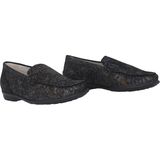 Waldläufer - Harriet - Dames Moccasin - Zwart - Nubuckleer