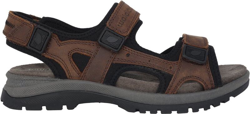 Waldläufer - H-Taro - Heren Sandaal - Bruin - Robuust Bovenmateriaal