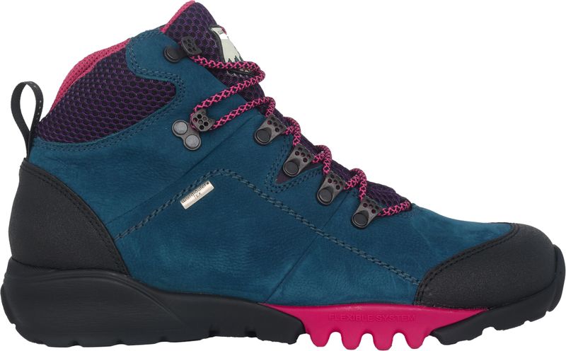 Waldläufer - H-Amiata - Dames Laars - Zwart - Lichtgewicht Zool - H-Breedte