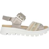 Waldläufer - H-Nele - Dames Sandaal - Zilver - Leer