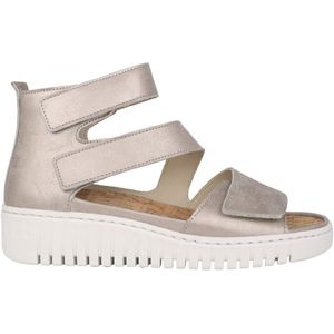 Waldläufer - H-Willow - Sandaal - Zilverkleurig - Leer - Verstelbaar