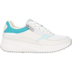 Waldläufer - H-Mara - Dames Sneaker - Beige - Dierenprint - TR-Light Zool