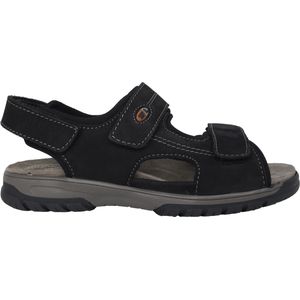 Waldläufer - Harald - Heren Sandaal - Zwart - Verstelbare Klittenbandsluitingen