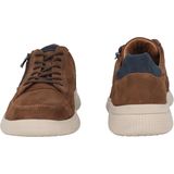 Waldläufer Heiko - Heren Sneaker - Wit - Leer - Uitneembaar Voetbed