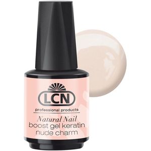 LCN Hand & Nail Care Natural Nail Boost Gel Keratin Nude Charm (10 ml)