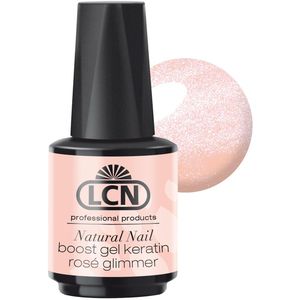 LCN Hand & Nail Care Natural Nail Boost Gel Keratin Ros� Glimmer (10 ml)