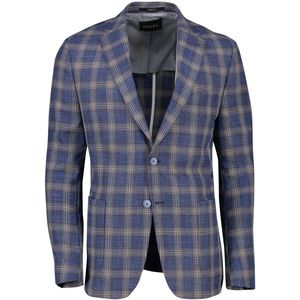 Digel - Colbert - Geruit - Donkerblauw - Wolmix