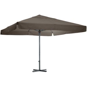 VEGA Horeca parasol Esparto frame antraciet; 350x350x370 cm (LxBxH); grijs; vierkant