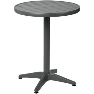 VEGA Aluminium tafel Malvena rond; 72x60 cm (HxØ); antraciet; rond