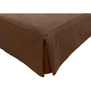 ERWIN M. Bedrok Alabama; 160x200x30 cm (BxLxH); donkerbruin