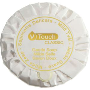 V-Touch Milde zeep Classic; wit; 400 stuk / verpakking