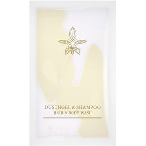 PULSIVA Shampoo/douchegel Klassik in sachet; 10 ml; wit; 600 stuk / verpakking