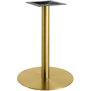 VEGA Tafelpoot Orio rond; 54x72 cm (ØxH); goud; rond