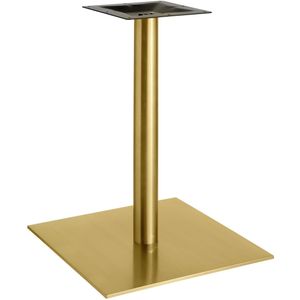 VEGA Tafelonderstel Orio hoekig; 55x55x72 cm (BxLxH); goud; vierkant
