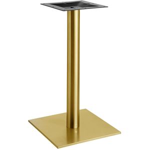 VEGA Tafelonderstel Orio hoekig; 40x40x72 cm (BxLxH); goud; vierkant