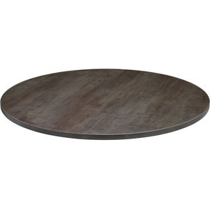 VEGA Tafelblad Maliana rond; 60 cm (Ø); metaal antiek; rond